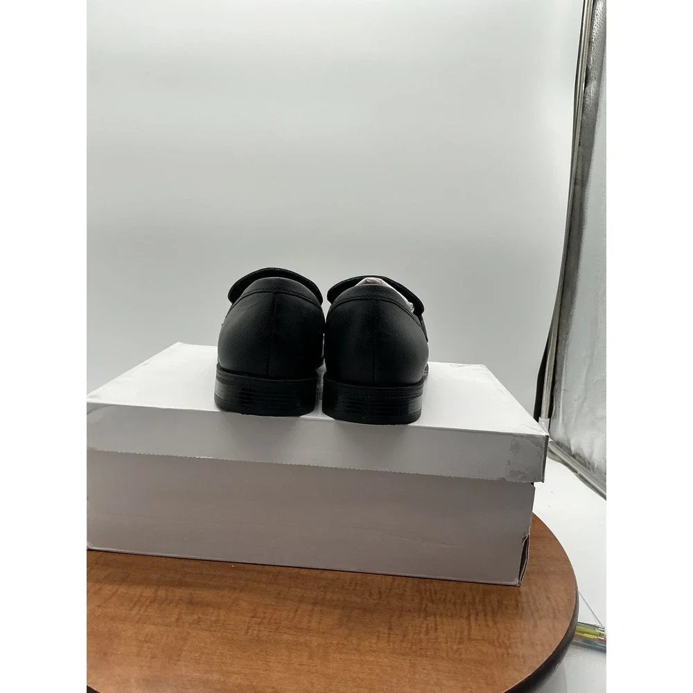 Calvin Klein Malcome2 Mens Black Bit Loafers Square Toe Dress Shoes Size 10M
